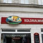 Kolonialwaren in Zwickaus city