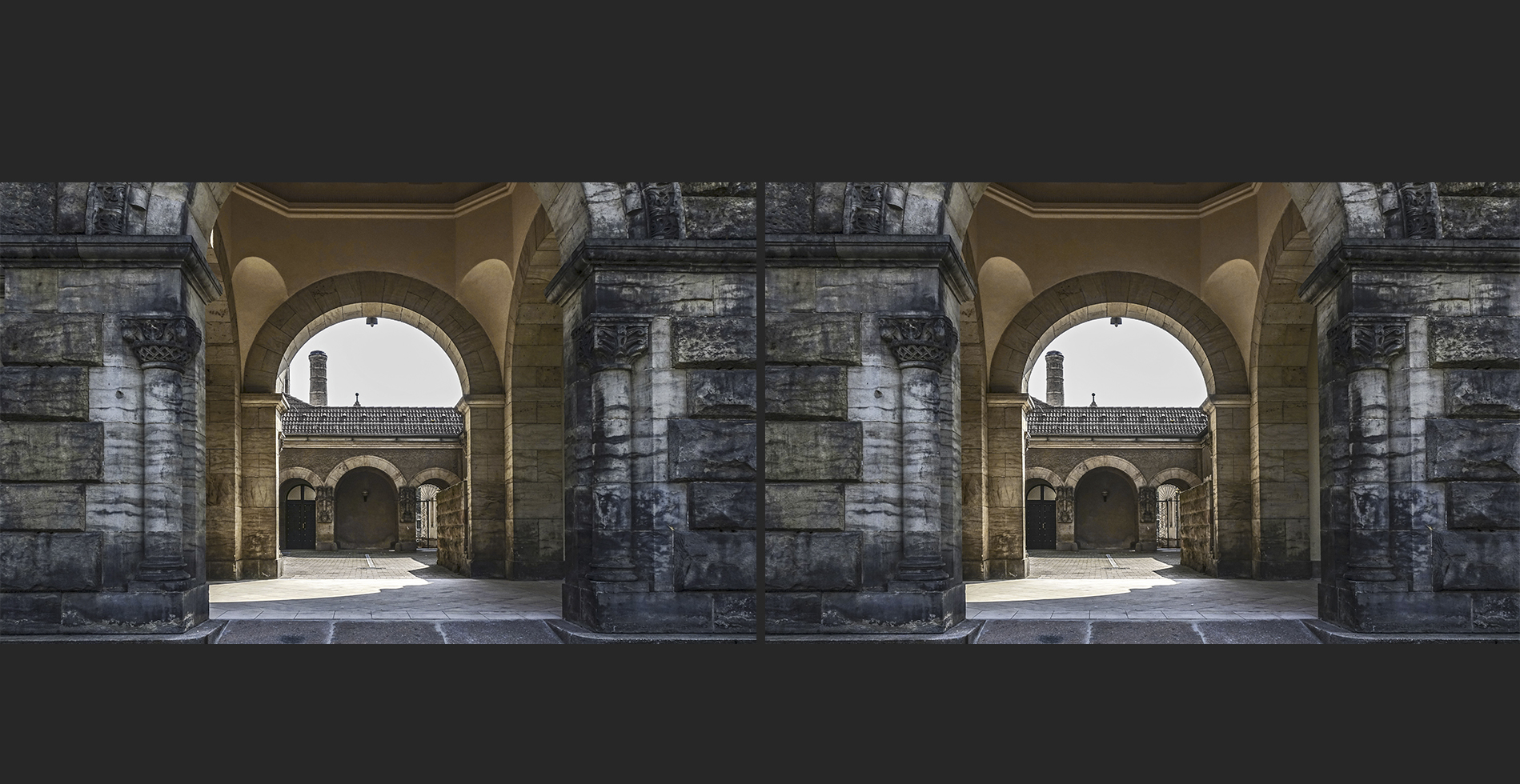 Kolonnade 1 (3D) Foto & Bild | deutschland, europe, sachsen Bilder auf