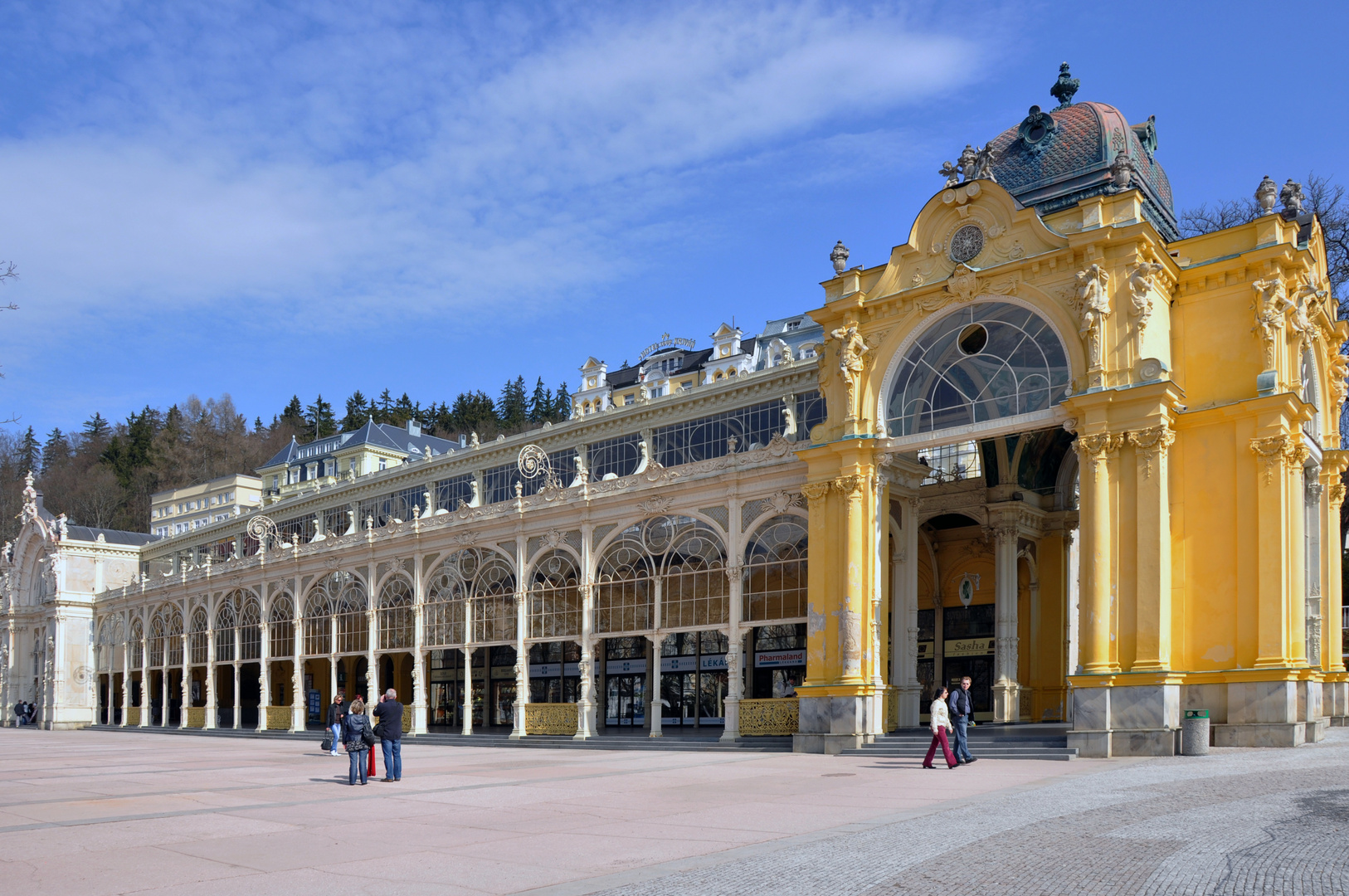 Kolonnaden, Marianska Lazne (Marienbad)