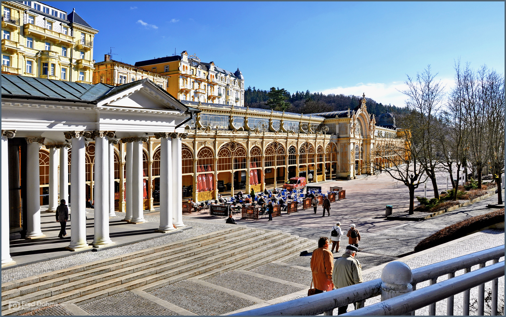 Kolonnaden, Marienbad (Marianske Lazne)