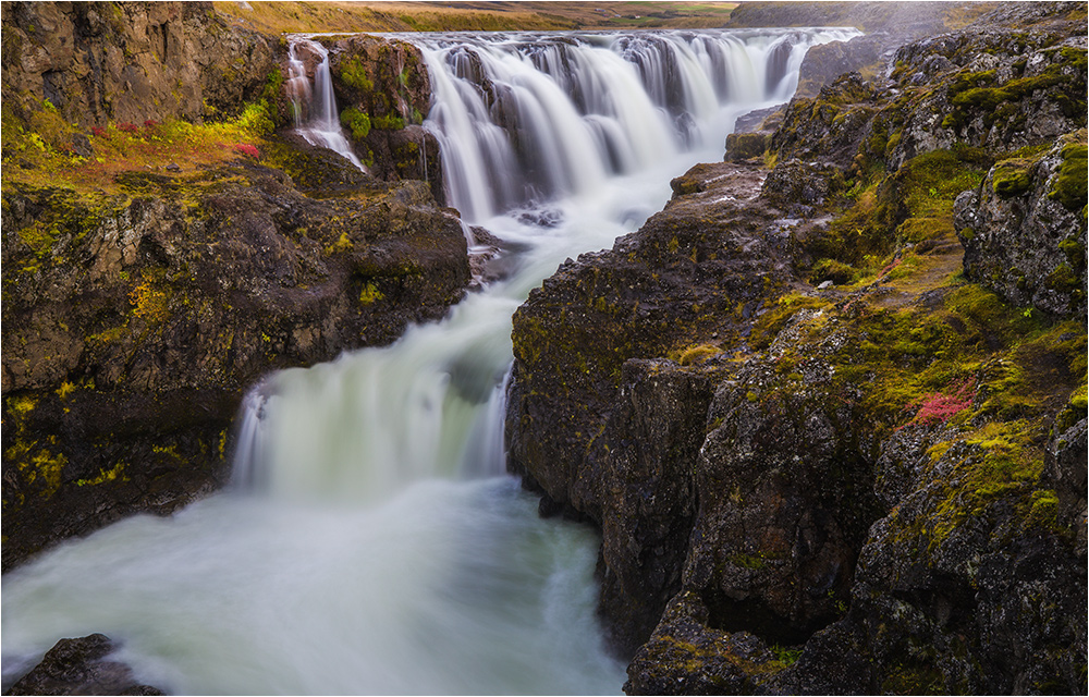 Kolugljufur Wasserfall 3