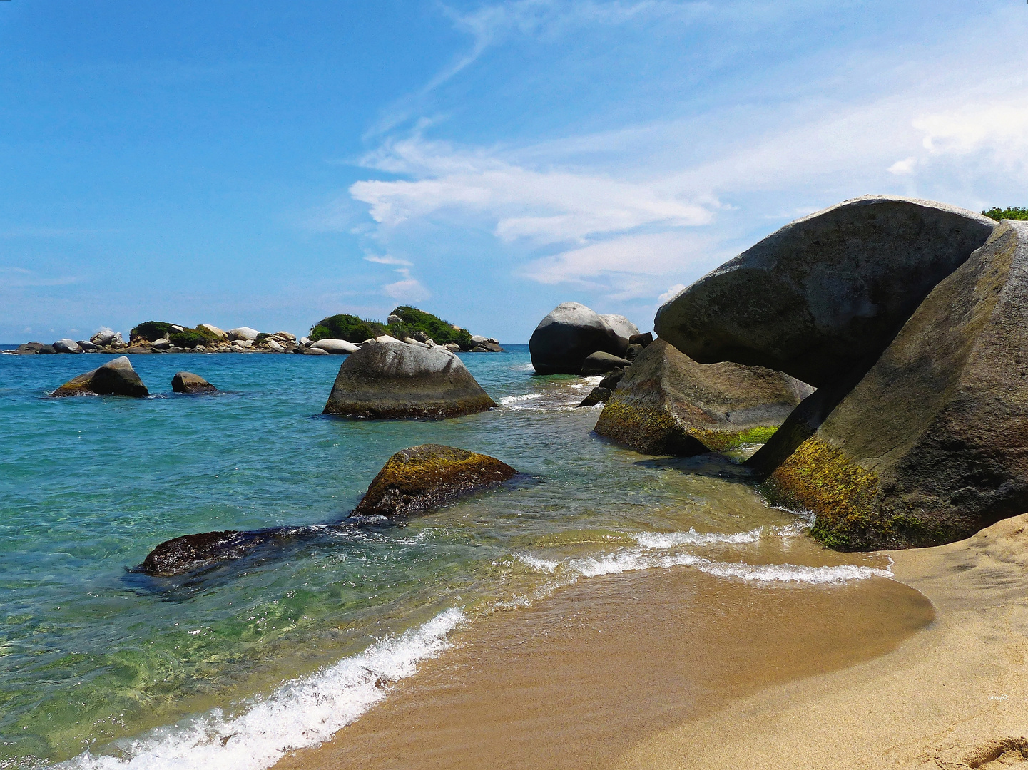 Kolumbianischen Karibikküste / Tayrona-Nationalpark