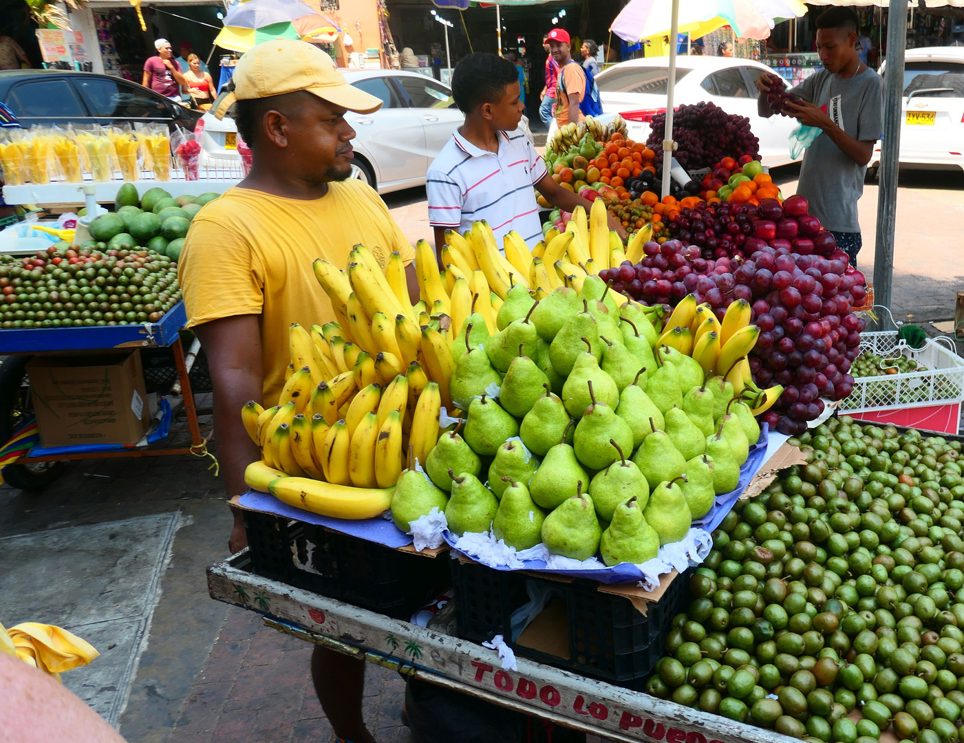 Kolumbien-Cartagena (Fresstour) durch die Strassen von Cartagena