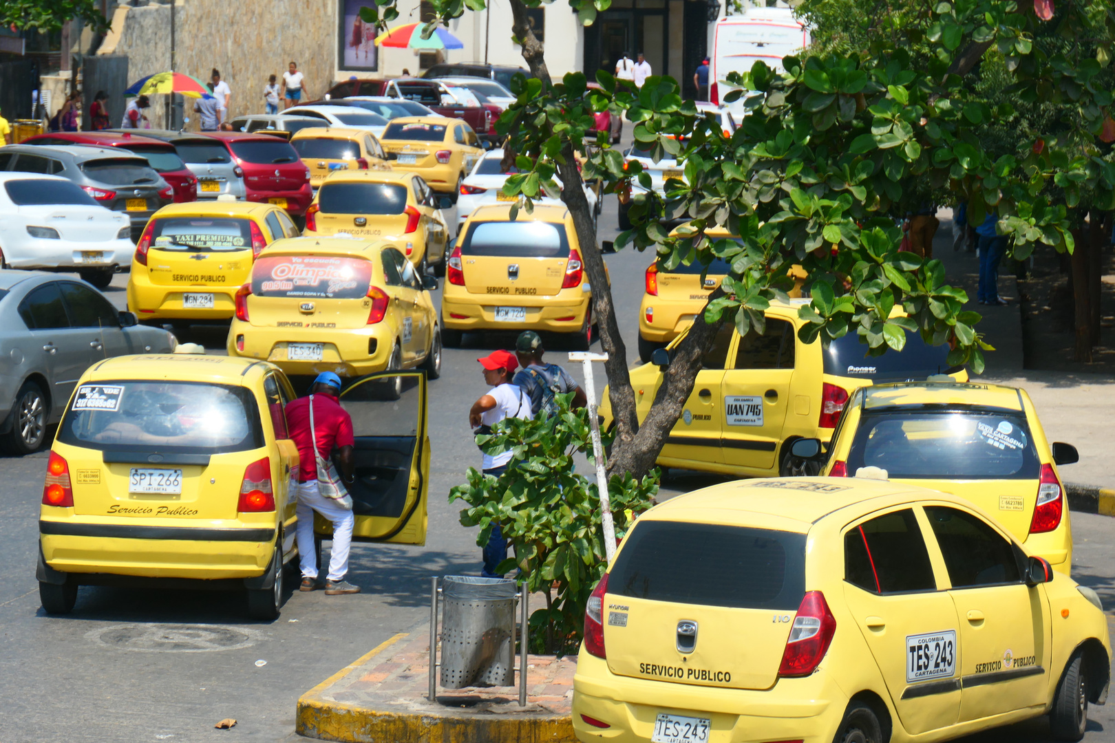 Kolumbien-Cartagena Nahverkehr