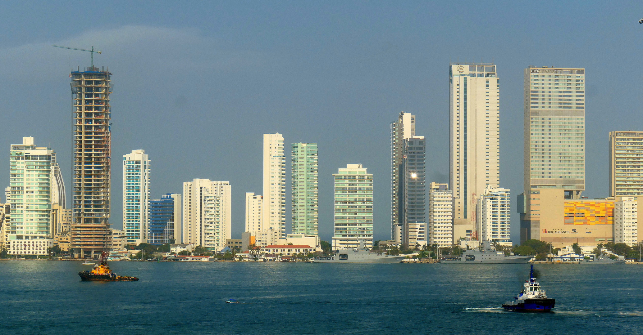 Kolumbien-Cartagena Skyline