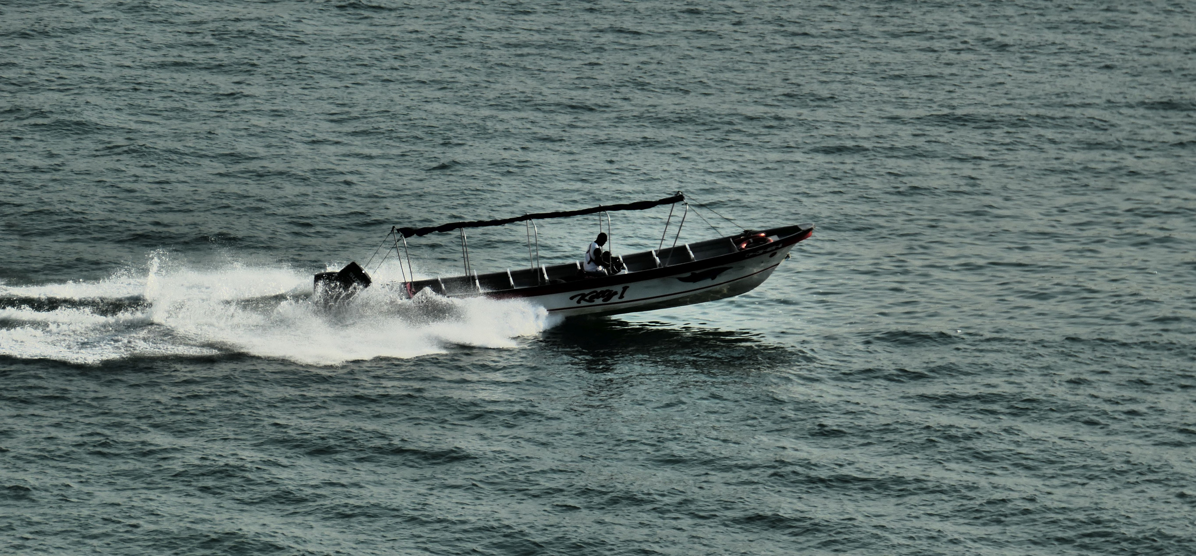 Kolumbien-Cartagena Speedboot