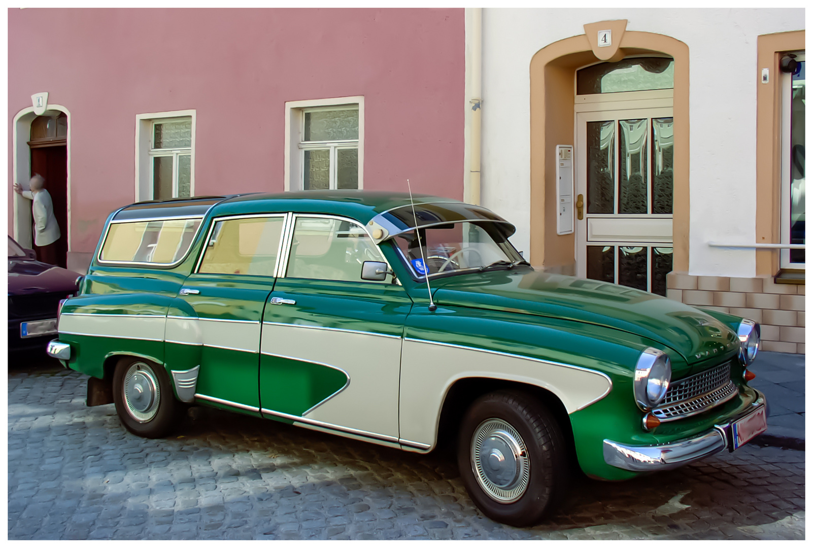 Kombi Foto & Bild street, spezial, grün Bilder auf