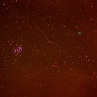 Komet Lovejoy mit Sternschnuppen