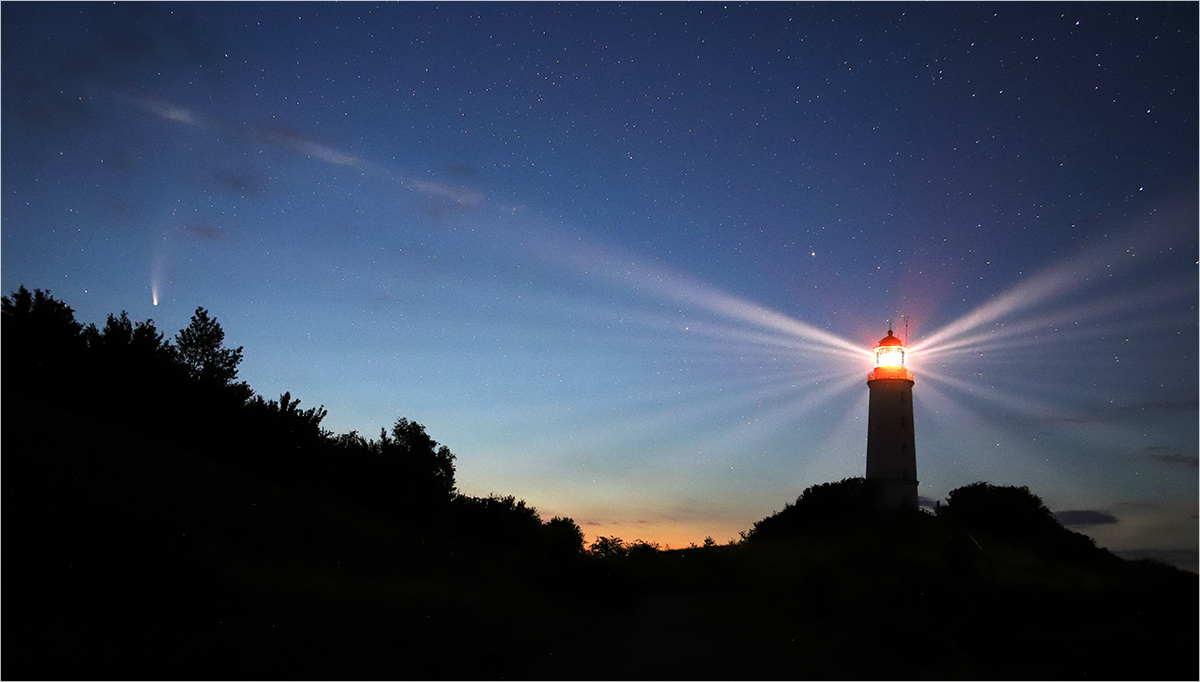 Komet Neowise auf Hiddensee