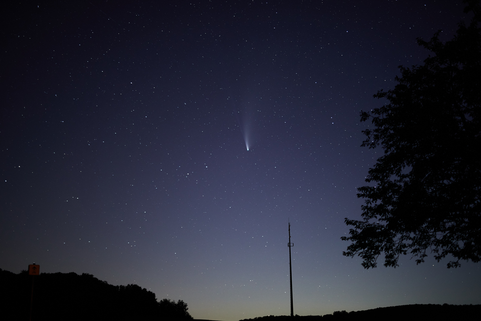 Komet Neowise (C/2020 F3) - erster Versuch