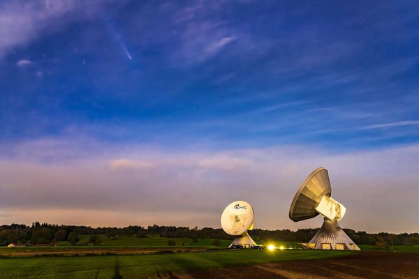 Komet Tsuchinshan-ATLAS in Raisting