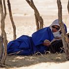 komfortable Siesta in der Wüste