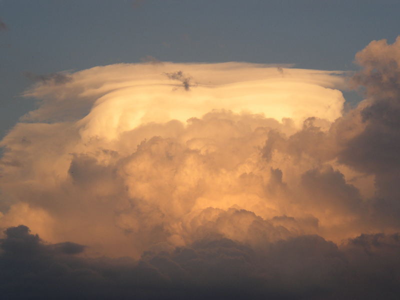 komische wolkenformation