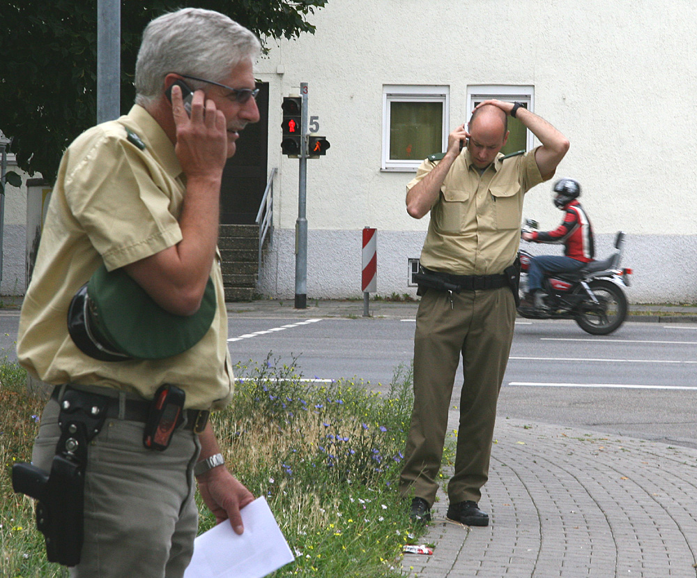 Komm, laß' uns den Streit begraben und wieder normal miteinander reden...