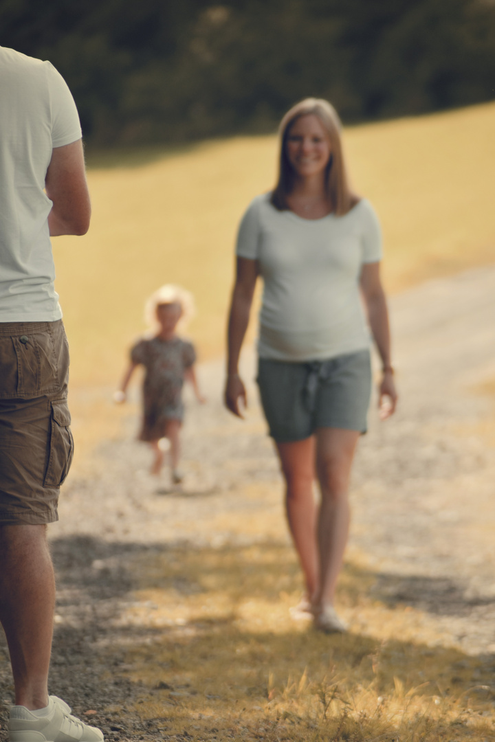 Komm, los, wir spielen Mama, Papa und Kind!