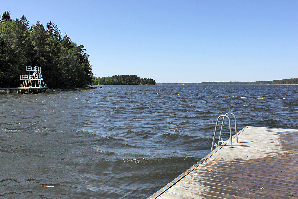 Komm, mal schnell ins Wasser...