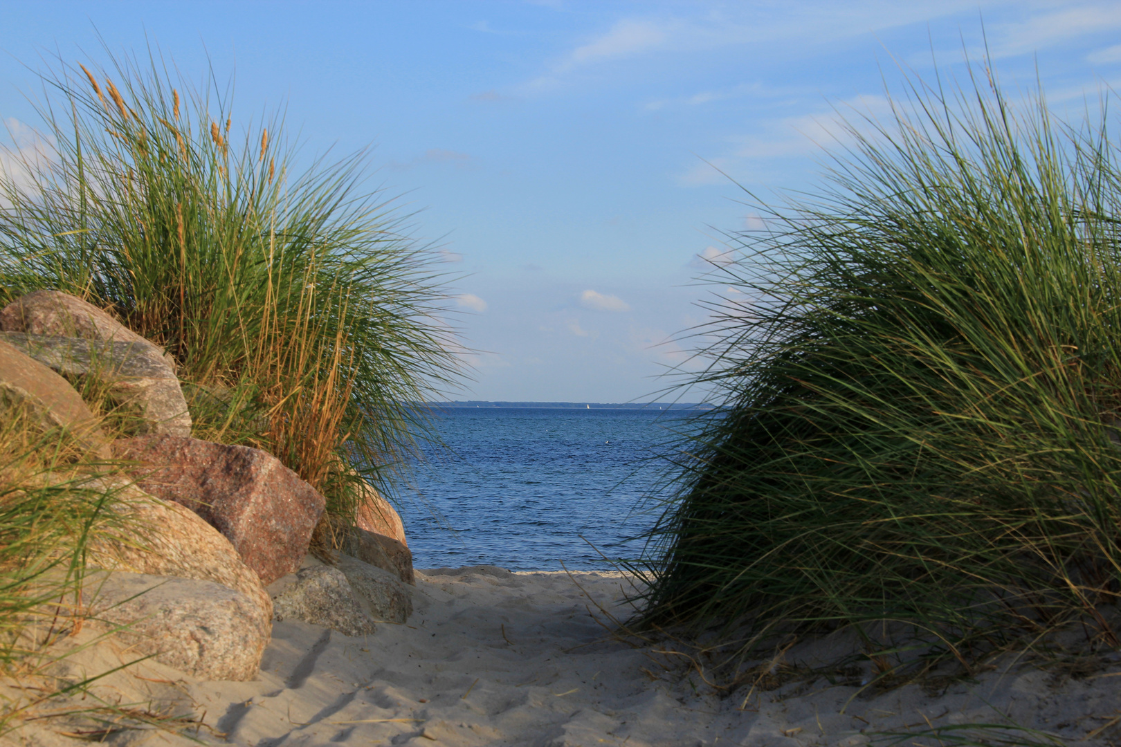 Komm mit an den Strand