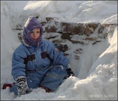 Komm`... wir bauen eine Schneehöhle