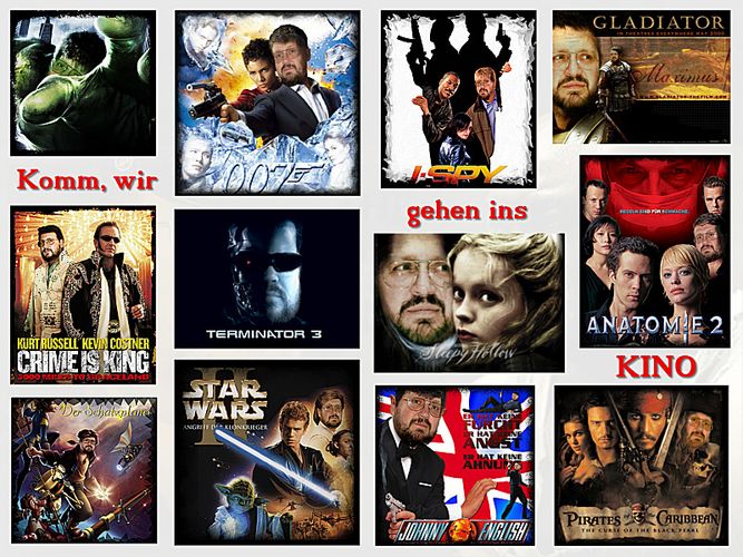 Komm wir gehen ins Kino