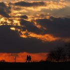 Komm, wir laufen in den Sonnenuntergang...