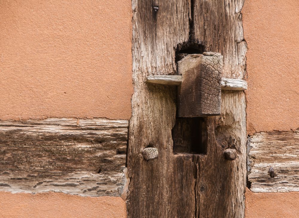 Kommern Freilichtmuseum - Fachwerk Detail 1