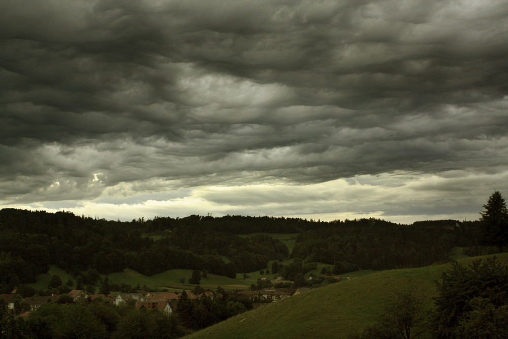 kommt da ein gewitter?