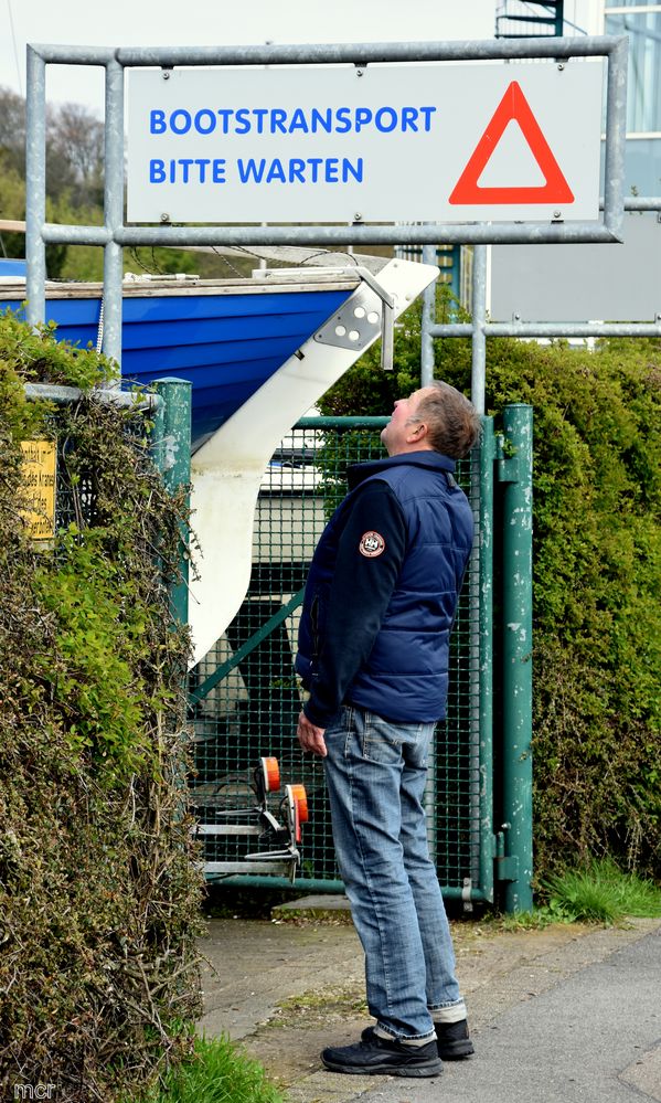 Kommt da gleich der "fliegende Holländer"?