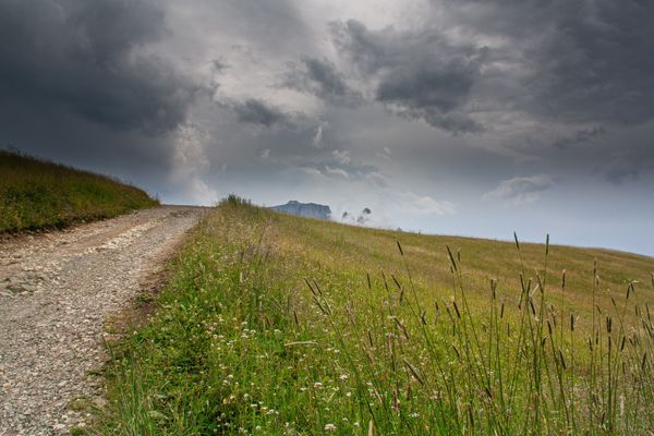 Kommt das Gewitter - oder zieht es weg?