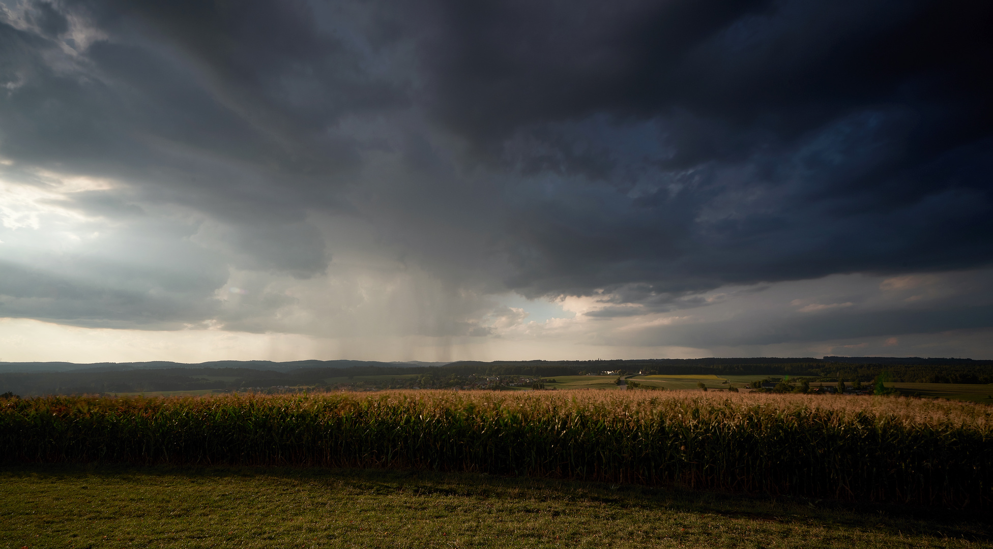 Kommt er, der Regen....