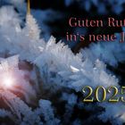 Kommt gut in's neue Jahr!