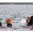 Kommunikation unter Tauchern über Wasser