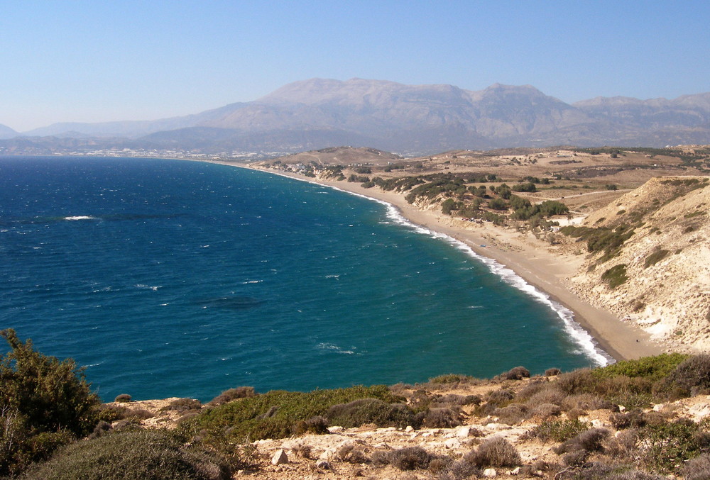 Komos beach Crete