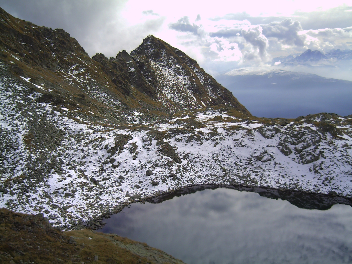 Kompfoßsee 2440 m / Steinspitz 2509 m