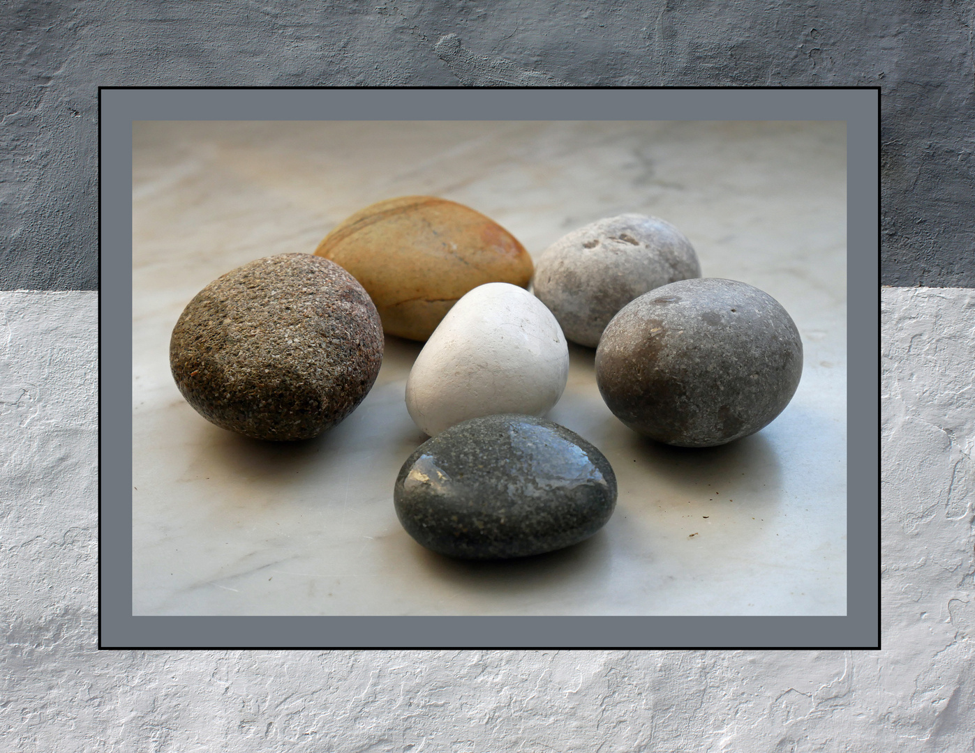 Komposition mit Steinen (1)