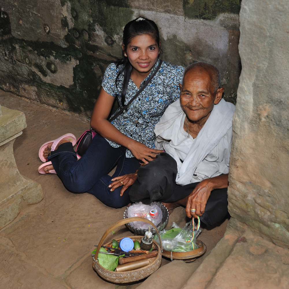 Komsart and the lady of Preah Khan