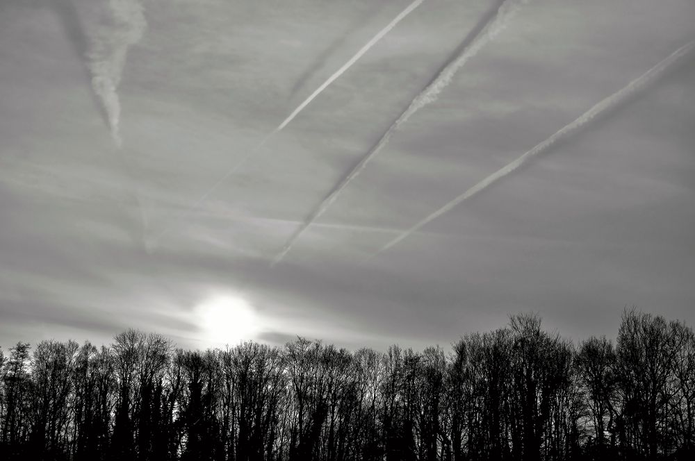 Kondensation vor Wolken