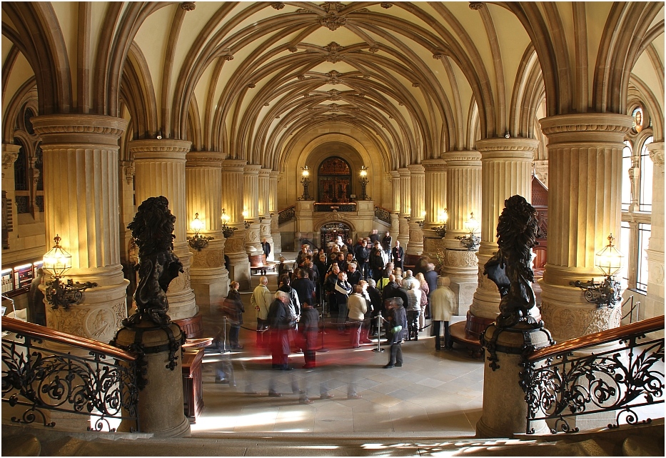 Kondolenzwünsche im Hamburger Rathaus