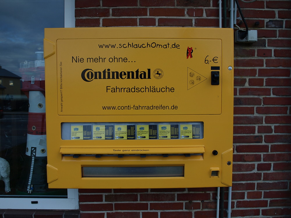 Kondomautomat für Angeber