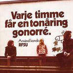 Kondomwerbung 1972 in Stockholm 