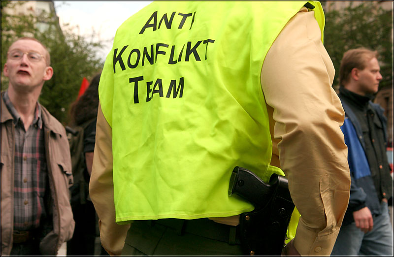 konfliktbereit