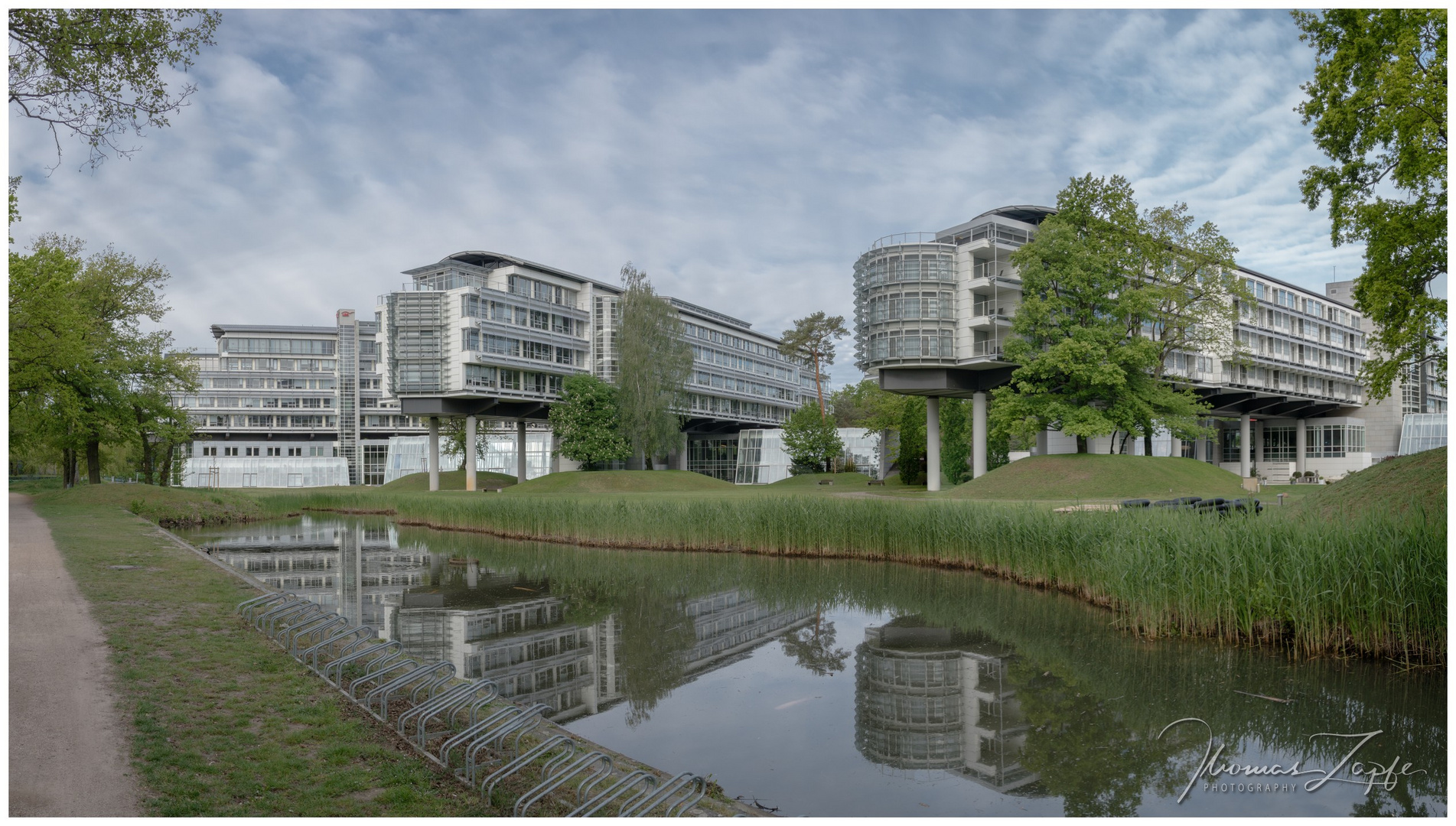 Kongress Hotel Potsdam, Am Templiner See - Komposing aus mehreren Einzelbildern  