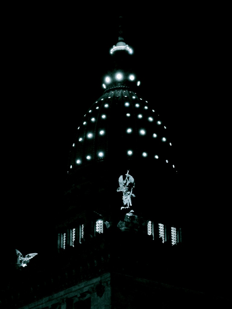 Kongress Kuppel bei Nacht