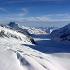 Konkordiaplatz vom Jungfraujoch aus