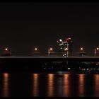 Konrad Adenauer Brücke bei Nacht