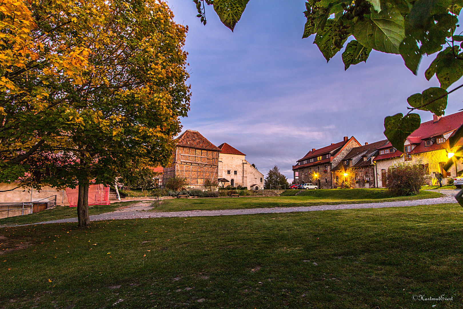 Konradsburg Innenhof