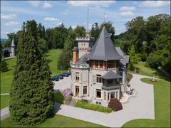 Konservatorium Dreilinden Luzern / Aufnahme mit der Flugdrohne