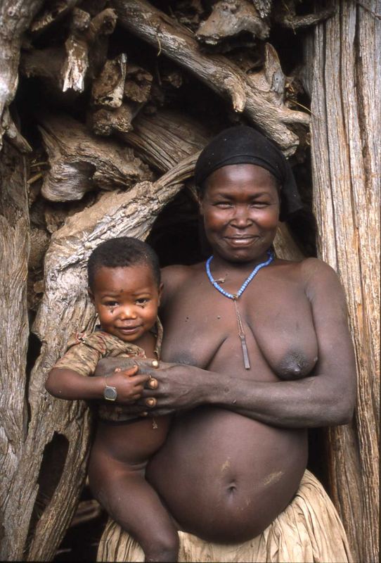 Konso Frau mit Kind