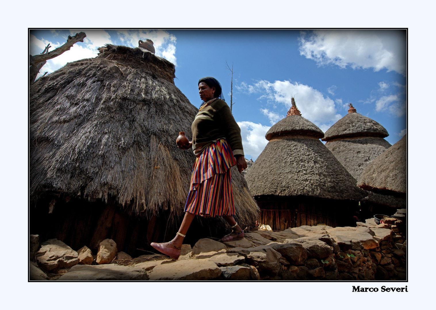 Konso - Nel villaggio...