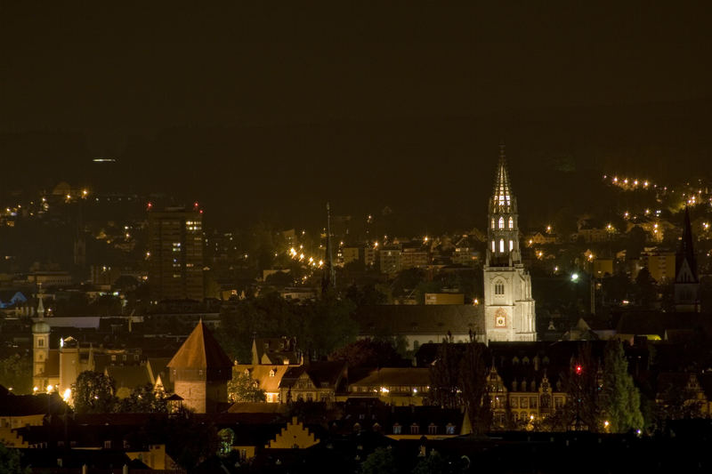 Konstanz bei Nacht