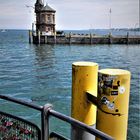 Konstanz - Die Hafenausfahrt von der Imperia aus gesehen
